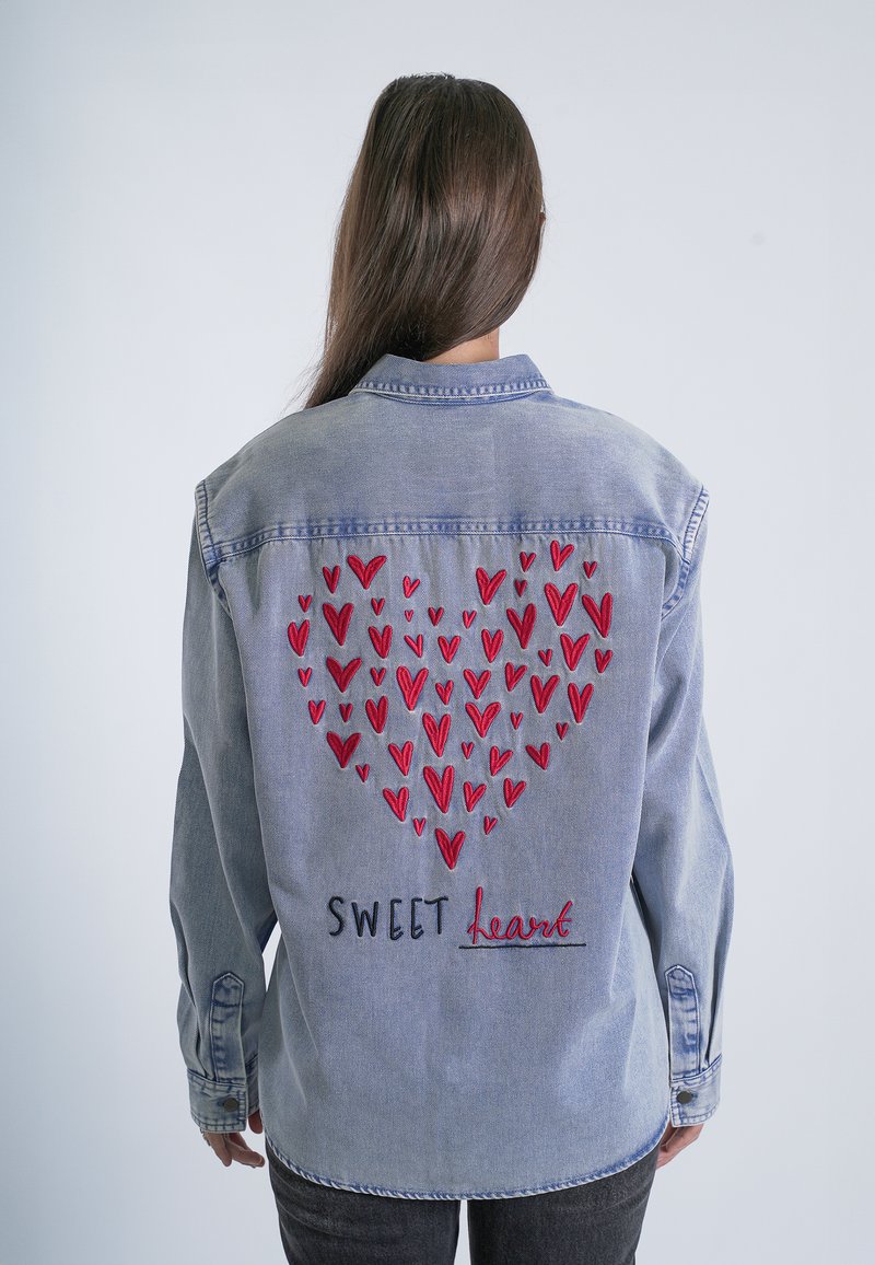 Mira Paris UNISEX jasnoniebieski denim