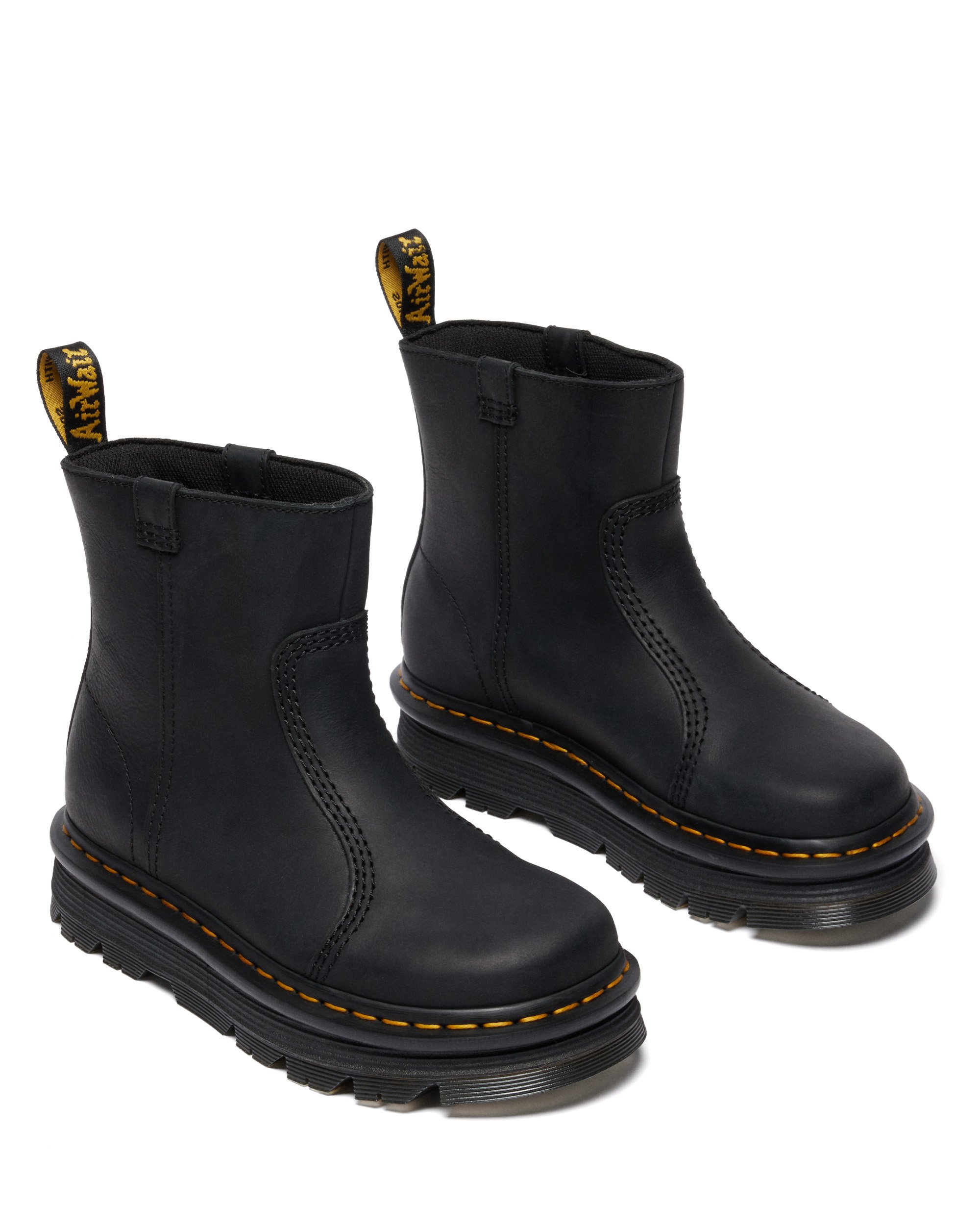 Dr. Martens ZEBZAG RIGGER - Classic ankle boots - black wyoming
