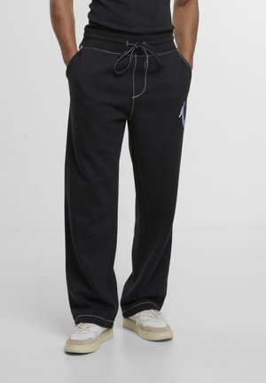 HS PAINT BAGGY BIG T - Tracksuit bottoms - black