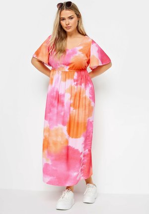 Yours Clothing Maxi-jurk - pink