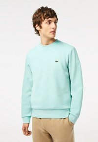 Lacoste - LIFESTYLE UNISEX - Pulóver - vert clair Miniatűr kép 1