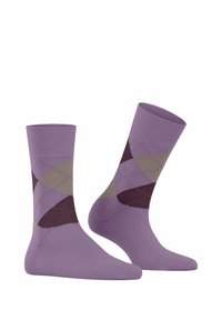 FALKE SENSITIVE ARGYLE - Socken - lavender