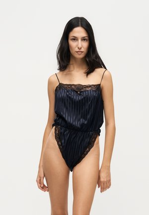 Versace STRIPE - Σώμα - ink/black