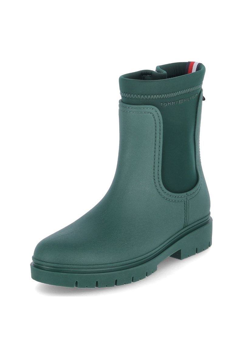 Tommy Hilfiger Bottes en caoutchouc - green