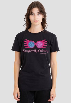 Warner Brothers, HARRY POTTER LUNA LOVEGOOD DIFFERENT QUOTE - Print T-shirt - black