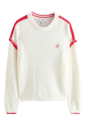 Next, Jumper - white red tipped