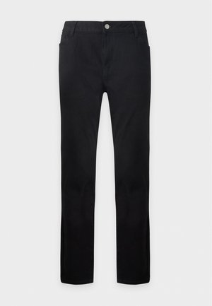 ONLY Carmakoma, CARFLORA CARROT PANT - Pantalon classique - chocolate brown