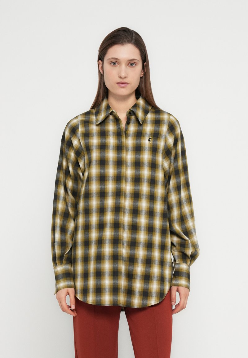 Scotch & Soda Overhemdblouse olijfgroen