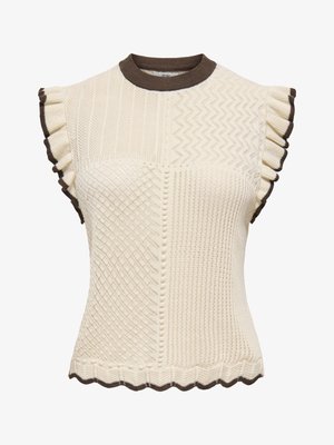 JDY, Knitted JDYVIOLET Knitted - T-shirt imprimé - birch