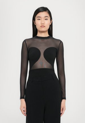 ALL NIGHTER - Long sleeved top - black