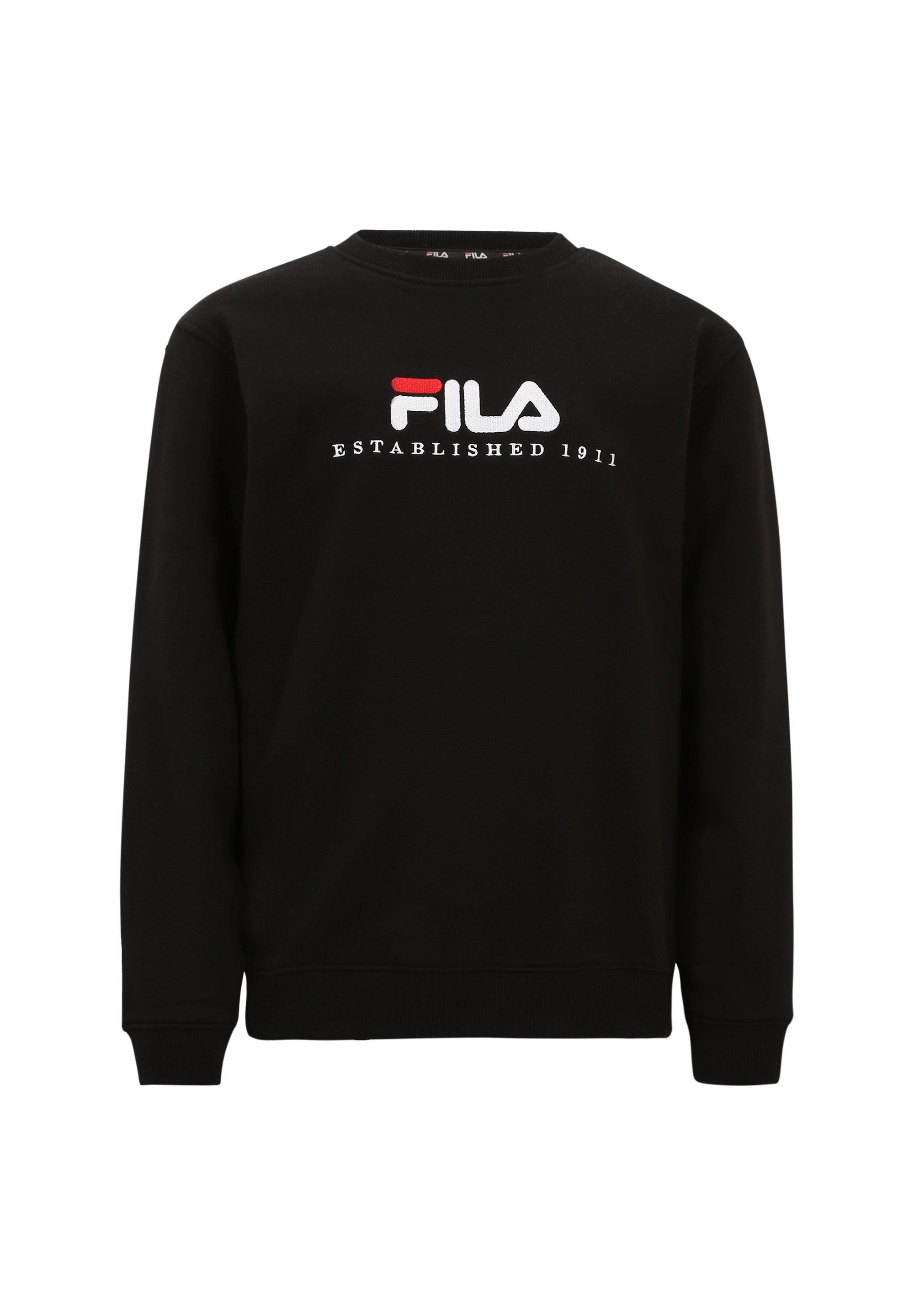 Fila Apparel Felpa Nera Fila Fila APPAREL PRAROLO REGULAR GRAPHIC