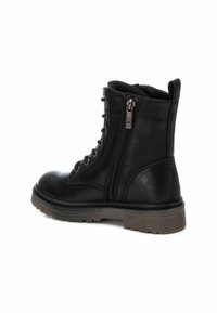 XTI Botines con cordones - black