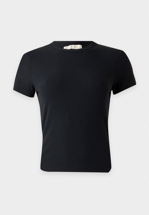 Abercrombie & Fitch, LOUNGE TEE - Βασικό μπλουζάκι - black