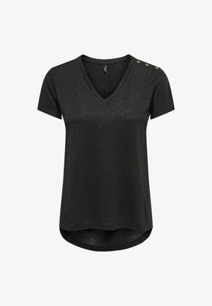 ONLY, T-SHIRT ONLBEA T-SHIRT - T-shirt basique - black