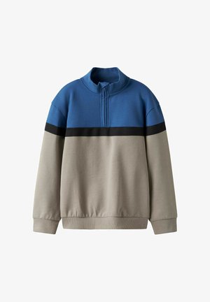 HALF-ZIP - Športni pulover - vintage khaki