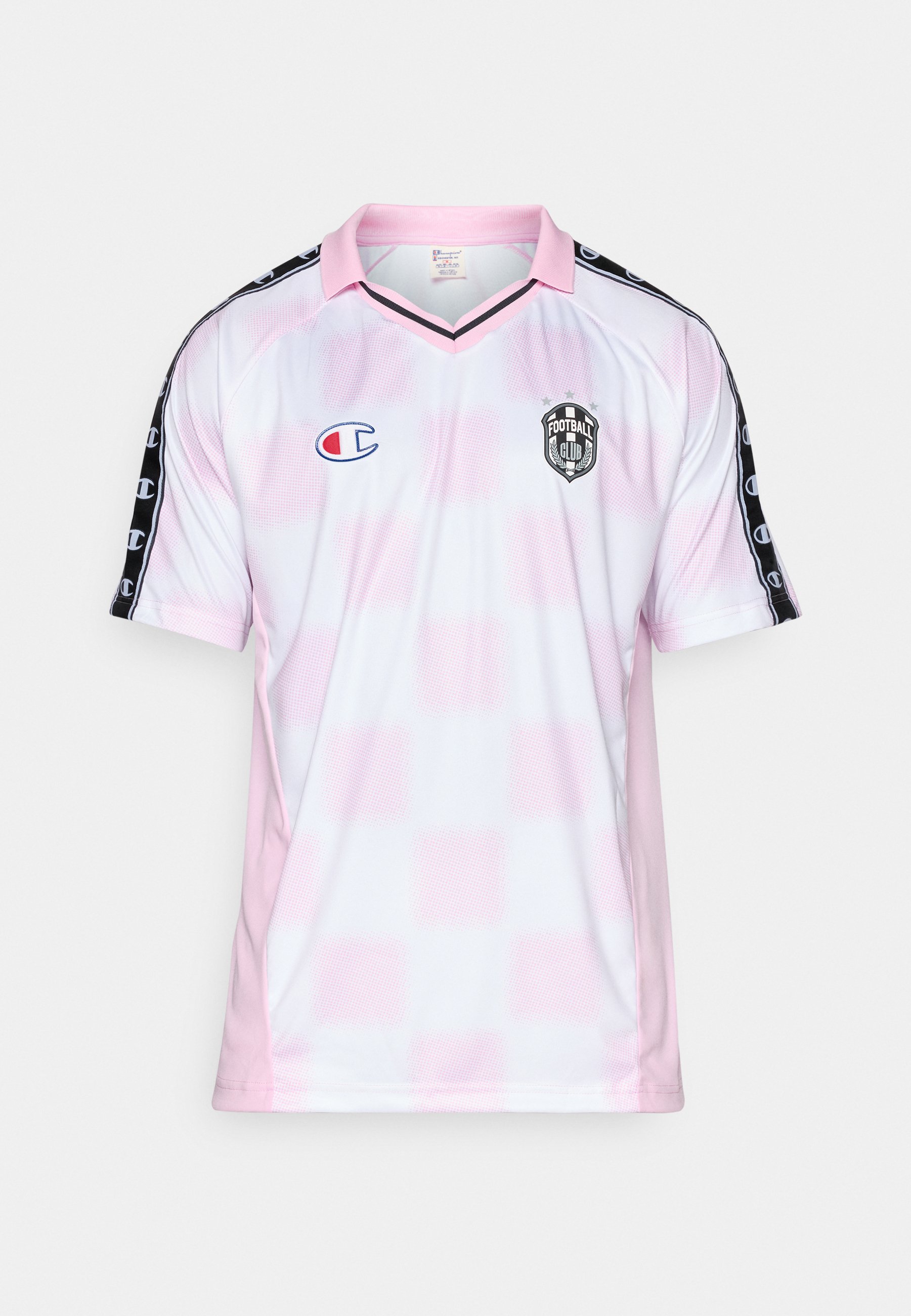 Champion SPORTS HERITAGE FOOTBALL - Print T-shirt - rose/light