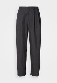 PLEATED - Bukser - pirate black