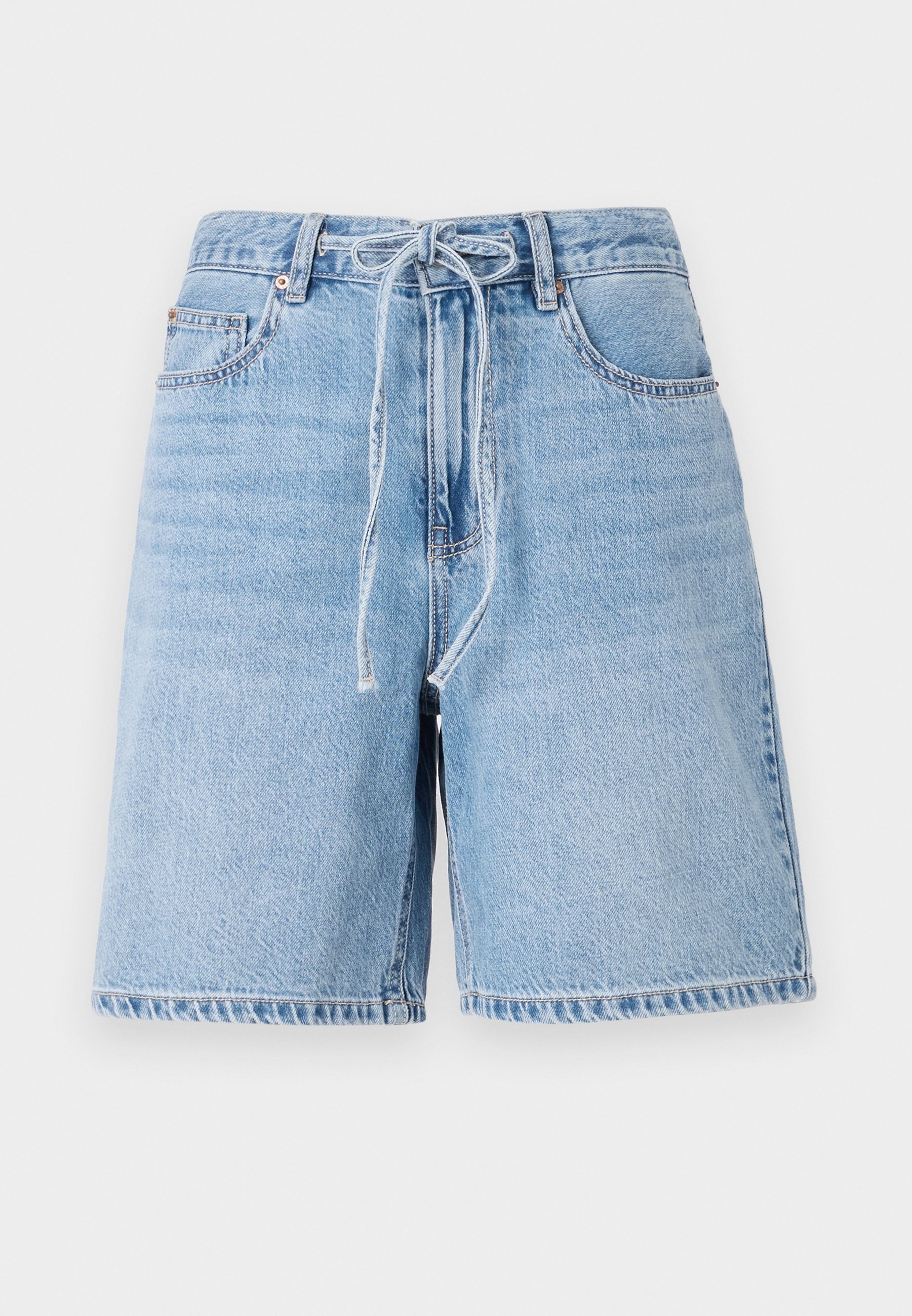 Vero Moda VMVILLA BERMUDA - Denim shorts - light blue denim