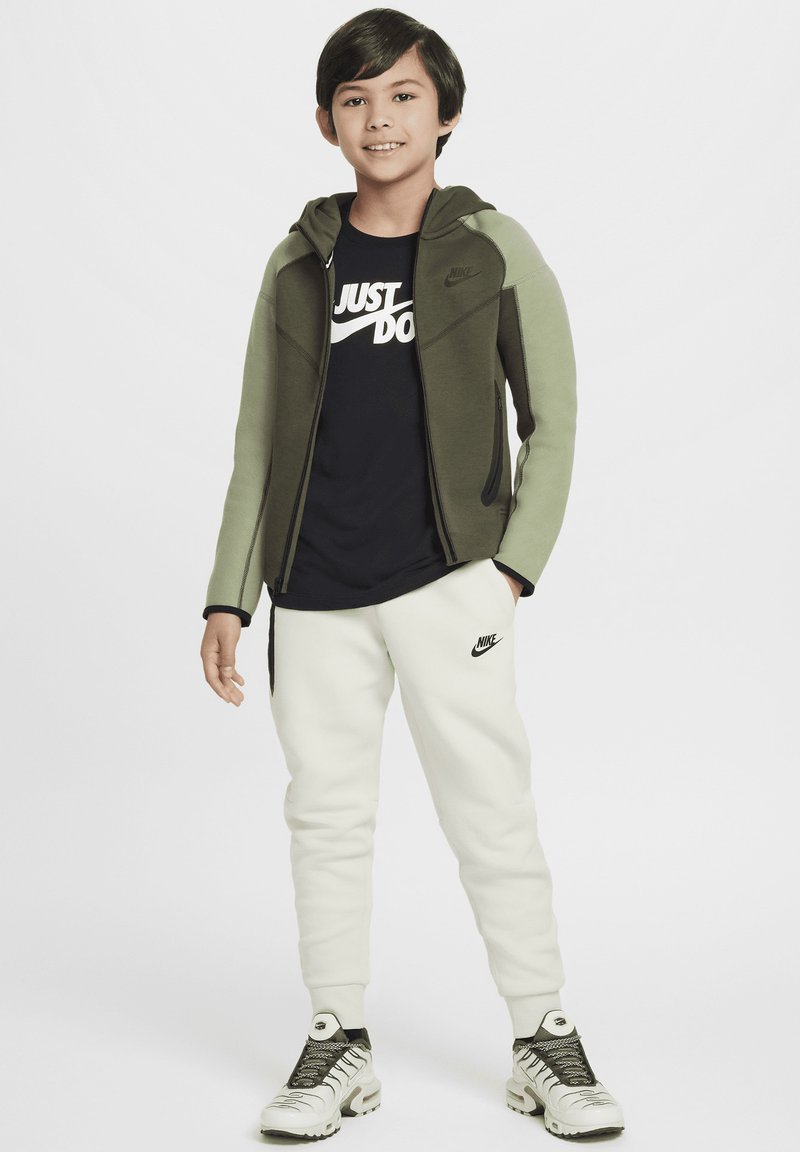 Nike Sportswear TECH FZ - Sweat zippé - cargo khaki oil green black black