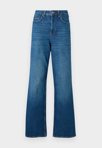 VMREBECCA WIDE - Wide Leg - medium blue denim
