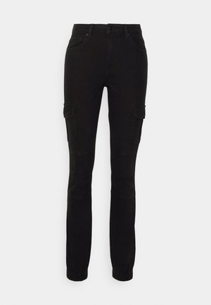 Vero Moda Tall VMIVY ANKLE PANTS - Cargobukser - black