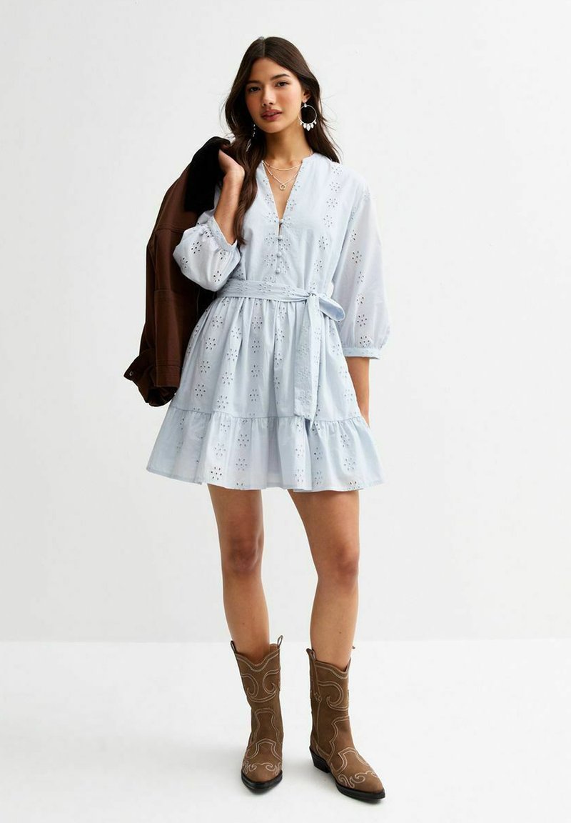 Vestito Bambini New Look - Abito Slip-On Con Tasche Per Occasioni Speciali