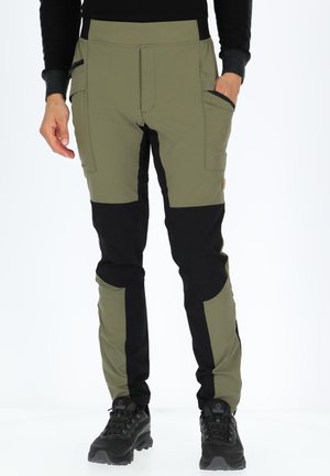 Swedemount TRONDHEIM - Outdoor trousers - olive black