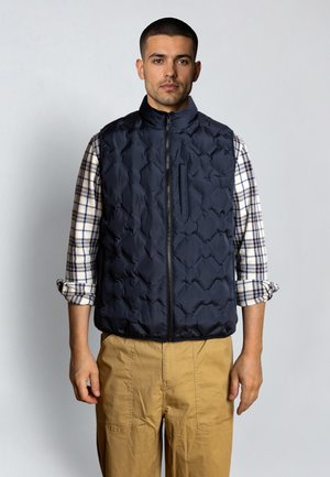 Fat Moose BEKLEIDUNG WIND - Vest - navy fm-navy