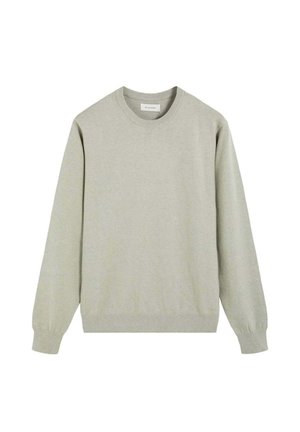 Scalpers, SCALPERS SCBASIC ROUND NECK TRICOT - Jersey de punto - lightkhaki