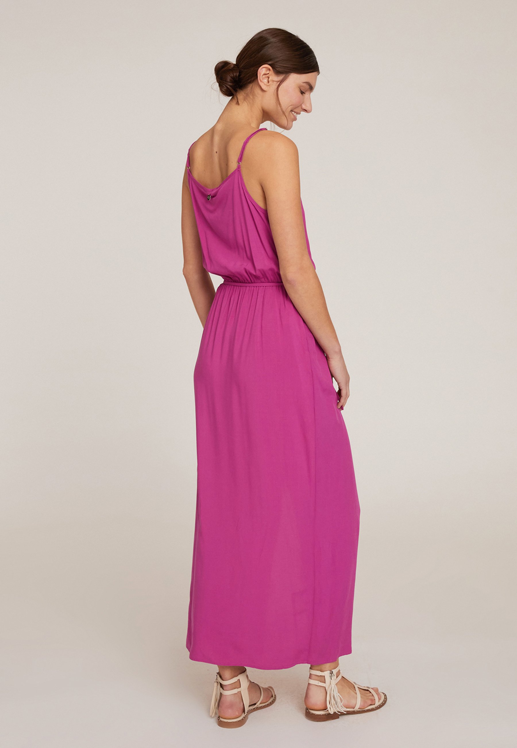 Motivi Vestito lungo - rosa/fuxia - Zalando.it