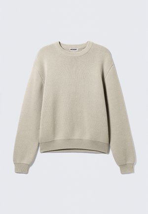 Weekday Πουλόβερ - beige