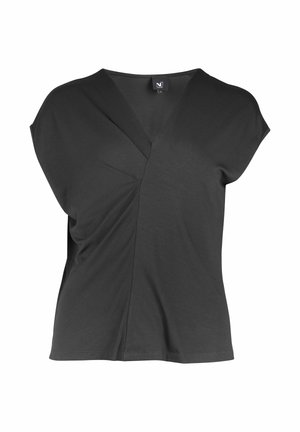 NÜ Denmark, YASMI TEE V-NECK - Μπλουζάκι με στάμπα - black