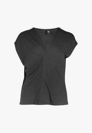 NÜ Denmark, YASMI TEE V-NECK - Μπλουζάκι με στάμπα - black
