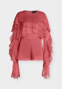 CARSON RUFFLE PLAYSUIT - Ολόσωμη φόρμα - rose