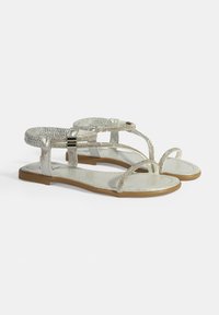 Desa Riemensandalette - silver