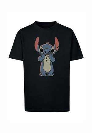 LILO AND STITCH  - Print T-shirt - black