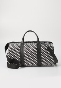 CAB UNISEX - Potovalka - canvas cube black/white/black