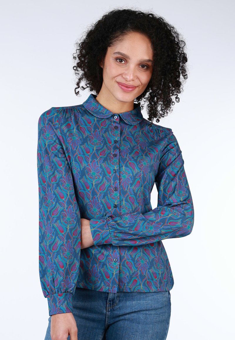 Lykka du Nord VALENTINA - Button-down blouse - ink