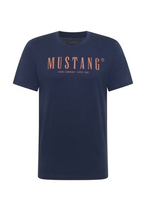 Mustang, HALBARM-SHIRT STYLE AUSTIN - Camiseta estampada - blau