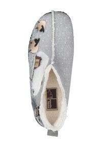 Manitu Hausschuh - hellgrau