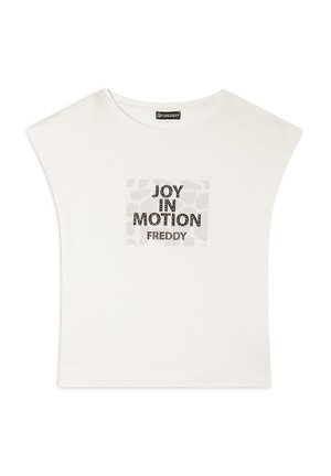T-shirt con stampa - star white