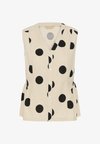 CUTIKA - Blouse - whitecap/black dot
