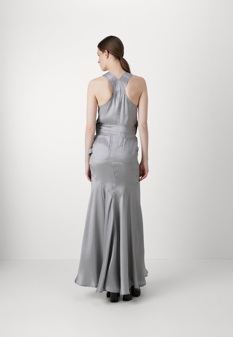 purple dress winter formal Purple Strapless Long Prom Dresses Simple Split Evening Dress PO252 main image 1