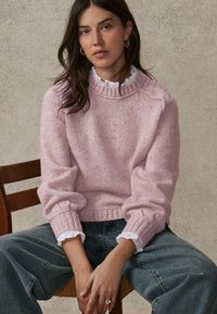 Next RUFFLE DETAIL - Džemper - pink