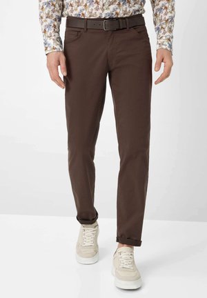 BRAX STYLE CADIZ - Bukser - chocolate