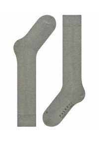 FALKE Sensitive London - Kniekousen - light greymel