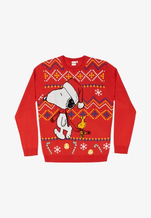 Snoopy, Jumper - rot