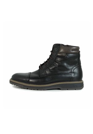 Botines con cordones - black