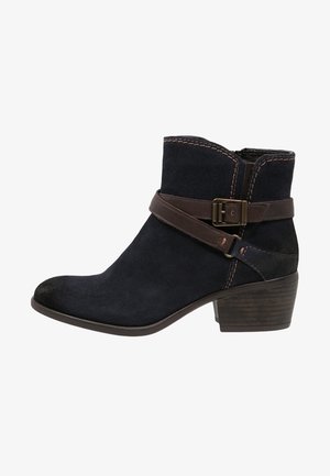 Tamaris, Bottines de cowboy / motard - dark blue