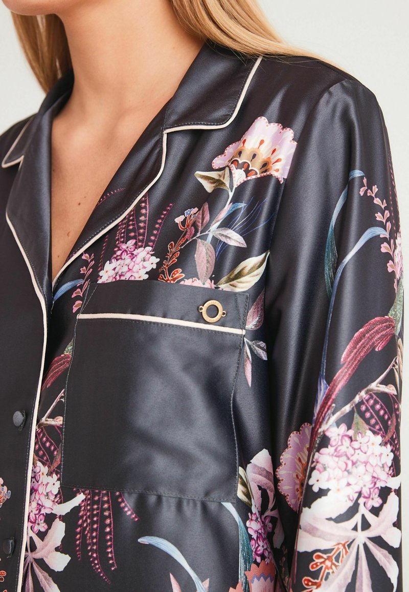 Damen Nachthemden | Baker by Ted Baker Nachtwäsche Shirt charcoal grey/schwarz - ZN53344 Damen Nachthemden | Baker by Ted Baker Nachtwäsche Shirt charcoal grey/schwarz - ZN53344